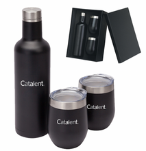 Load image into Gallery viewer, HOLIDAY Wine Tumbler and Gift Set GS3201